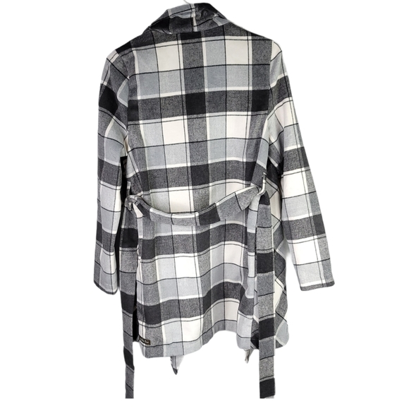 Matilda Jane Check it Twice plaid wrap jacket - Picture 4 of 10